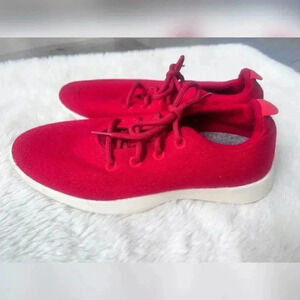 Allbirds Wool Runner's Limited Edition Tuke Marinara Red